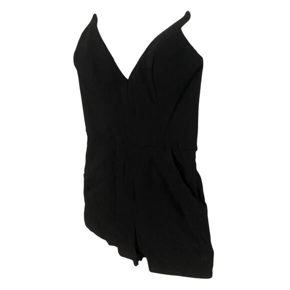 NBD Sonny Romper Strapless Twill Sexy Witchy Grunge Goth Black Sz XXS - Picture 4 of 8